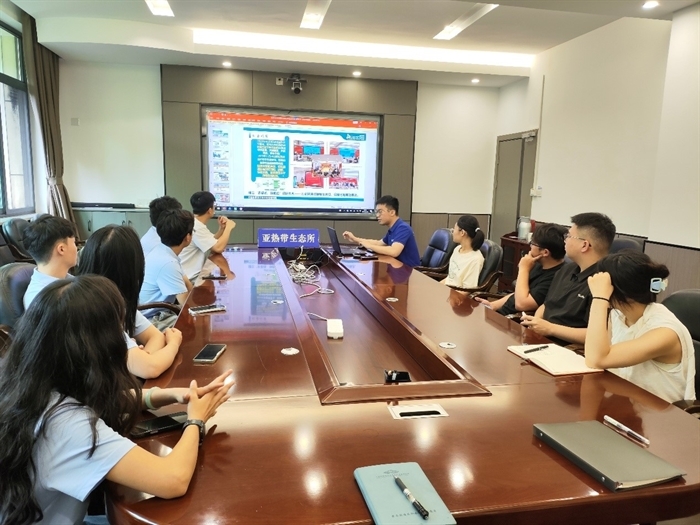 上海硅酸盐所研究生会到亚热带生态所开展研究生工作交流